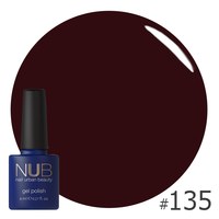 Изображение  Gel polish for nails NUB 8 ml № 135, Volume (ml, g): 8, Color No.: 135