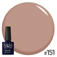 Изображение  Gel polish for nails NUB 8 ml № 151, Volume (ml, g): 8, Color No.: 151