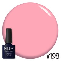 Изображение  Gel polish for nails NUB 8 ml № 198, Volume (ml, g): 8, Color No.: 198