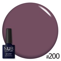 Изображение  Gel polish for nails NUB 8 ml № 200, Volume (ml, g): 8, Color No.: 200