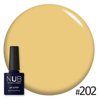 Изображение  Gel polish for nails NUB 8 ml № 202, Volume (ml, g): 8, Color No.: 202