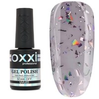 Изображение  Top for gel polish without a sticky layer Oxxi Professional Iceberg Top with glitter 10 ml, No. 3, Volume (ml, g): 10, Color No.: 3