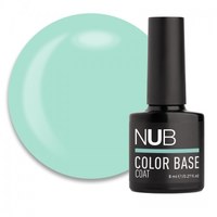 Зображення  База кольорова каучукова NUB Color Base Coat 8 мл, № 002, Об'єм (мл, г): 8, Цвет №: 002
