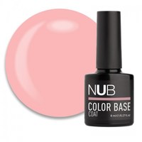 Изображение  База цветная каучуковая NUB Color Base Coat 8 мл, № 004, Объем (мл, г): 8, Цвет №: 004