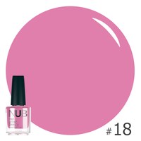 Изображение  Manicure varnish NUB Nail Polish 14 ml, № 18, Volume (ml, g): 14, Color No.: 18