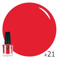 Изображение  Manicure varnish NUB Nail Polish 14 ml, № 21, Volume (ml, g): 14, Color No.: 21
