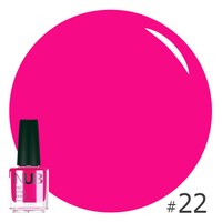 Изображение  Manicure varnish NUB Nail Polish 14 ml, № 22, Volume (ml, g): 14, Color No.: 22