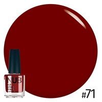 Изображение  Manicure varnish NUB Nail Polish 14 ml, No. 71, Volume (ml, g): 14, Color No.: 71