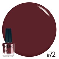 Изображение  Manicure varnish NUB Nail Polish 14 ml, № 72, Volume (ml, g): 14, Color No.: 72
