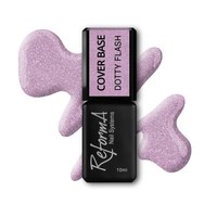 Изображение  Camouflage base for nails ReformA Cover Base 10 ml, Dotty Flash, Volume (ml, g): 10, Color No.: Dotty Flash