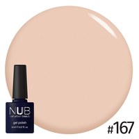 Изображение  Gel polish for nails NUB 8 ml № 167, Volume (ml, g): 8, Color No.: 167