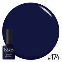 Изображение  Gel polish for nails NUB 8 ml № 174, Volume (ml, g): 8, Color No.: 174