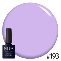Изображение  Gel polish for nails NUB 8 ml № 193, Volume (ml, g): 8, Color No.: 193