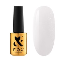 Изображение  Трехфазный гель для ногтей F.O.X Shine Gel 14 мл, Milk, Объем (мл, г): 14, Цвет №: 001