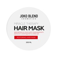 Изображение  Маска восстанавливающая для поврежденных волос Miracle Therapy Joko Blend 200 мл