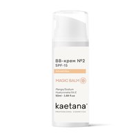 Изображение  Kaetana BB-крем №2 теплый беж, spf 15, гиалуроновая кислота, витамины Е, К, В, 50 мл