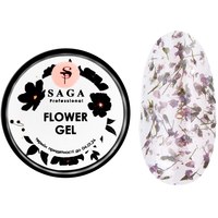 Изображение  Цветочный гель для дизайна Saga Professional Flower Gel 5 мл, № 01, Объем (мл, г): 5, Цвет №: 001