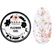 Изображение  Цветочный гель для дизайна Saga Professional Flower Gel 5 мл, № 08, Объем (мл, г): 5, Цвет №: 008