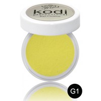 Изображение  Colored acrylic powder Kodi 4.5 g, No. G1, Color No.: G1