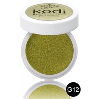 Изображение  Colored acrylic powder Kodi 4.5 g, No. G12, Color No.: G12