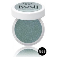 Изображение  Colored acrylic powder Kodi 4.5 g, No. G28, Color No.: G28