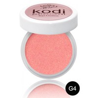 Изображение  Colored acrylic powder Kodi 4.5 g, No. G4, Color No.: G4