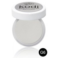 Изображение  Colored acrylic powder Kodi 4.5 g, No. G6, Color No.: G6