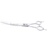 Изображение  Curved grooming scissors 7.5 White, SPL 90051-75