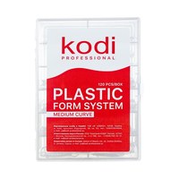 Зображення  Верхні форми для моделювання нігтів Kodi №1, Medium Curve (120 шт. в уп)