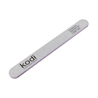 Изображение  №101 Пилка для ногтей прямая Kodi 120/120 (цвет: серый, размер:178/19/4), Абразивность: 120/120