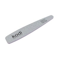 Зображення  №116 Пилка для нігтів Kodi конусна 100/180 (колір: сірий, розмір: 178/32/4), Абразивність: 100/180