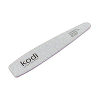 Изображение  №143 Пилка для ногтей Kodi конусная 80/80 (цвет: светло-серый, размер:178/32/4), Абразивность: 80/80