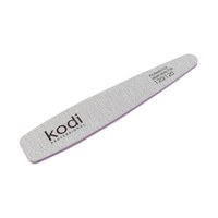 Зображення  №145 Пилка для нігтів Kodi конусна 120/120 (колір: світло-сірий, розмір: 178/32/4), Абразивність: 120/120