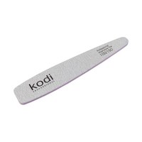 Зображення  №151 Пилка для нігтів Kodi конусна 100/150 (колір: світло-сірий, розмір: 178/32/4), Абразивність: 100/150