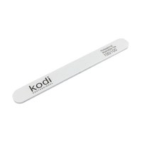 Зображення  №18 Пилка для нігтів Kodi пряма 100/100 (колір: білий, розмір: 178/19/4), Абразивність: 100/100