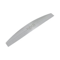 Изображение  №190 Металлическая основа Kodi для пилки для маникюра "Полумесяц" (цвет: серый, размер: 178/28 мм)