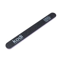 Изображение  №45 Пилка для ногтей Kodi прямая 100/100 (цвет: черный, размер:178/19/4), Абразивность: 100/100
