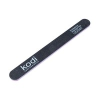 Изображение  №54 Пилка для ногтей Kodi прямая 120/240 (цвет: черный, размер:178/19/4), Абразивность: 120/240