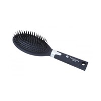 Изображение  Hairbrush with nylon teeth, black Hairway 08039