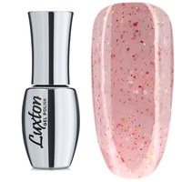 Изображение  Camouflage base LUXTON Roks Base 15 ml, №6 delicate pink with a mix of glitter and mica in white, gold and red, Volume (ml, g): 15, Color No.: 6