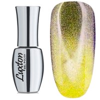 Изображение  Gel polish LUXTON 9D Cat 11 golden-violet-light green, magnetic, 10 ml, Volume (ml, g): 10, Color No.: 11