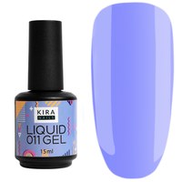 Изображение  Kira Nails Liquid Gel 15 ml, № 011, Volume (ml, g): 15, Color No.: 11, Color: Blue