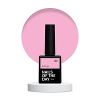 Изображение  Nails of the Day Bottle gel 03 – нежно-розовый сверхпрочный гель, 10 мл, Объем (мл, г): 10, Цвет №: 03