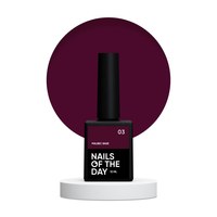 Изображение  Nails of the Day Malbec base 03 - stained wine red base, 10 ml, Volume (ml, g): 10, Color No.: 3