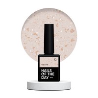 Изображение  Nails of the Day Potal base 12 - beige base with gold tal, 10 ml, Volume (ml, g): 10, Color No.: 12