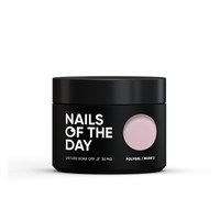 Изображение  Nails of the Day Polygel nude 02 — Полигель нежный нюд мелкозернистый, 30 мг