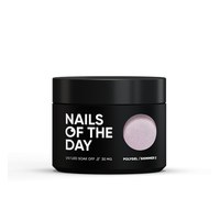 Зображення  Nails of the Day Polygel shimmer 02 — Полігель ніжно-рожевий з шиммером дрібнозернистий, 30 мг, Об'єм (мл, г): 30, Цвет №: 02