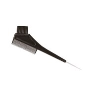 Изображение  Кисточка для краски, черная, с гребешком и крючком Hairway 26029