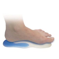 Изображение  Gel insole with blue heel insert - pair S (35-36) 23cm, Fresco F-00035-01B, Size: S