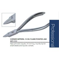 Изображение  Nippers for small and fungal corners of nails with a very thin tip, length 13 cm, KIEHL 307113
